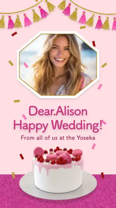 PINKグリッター